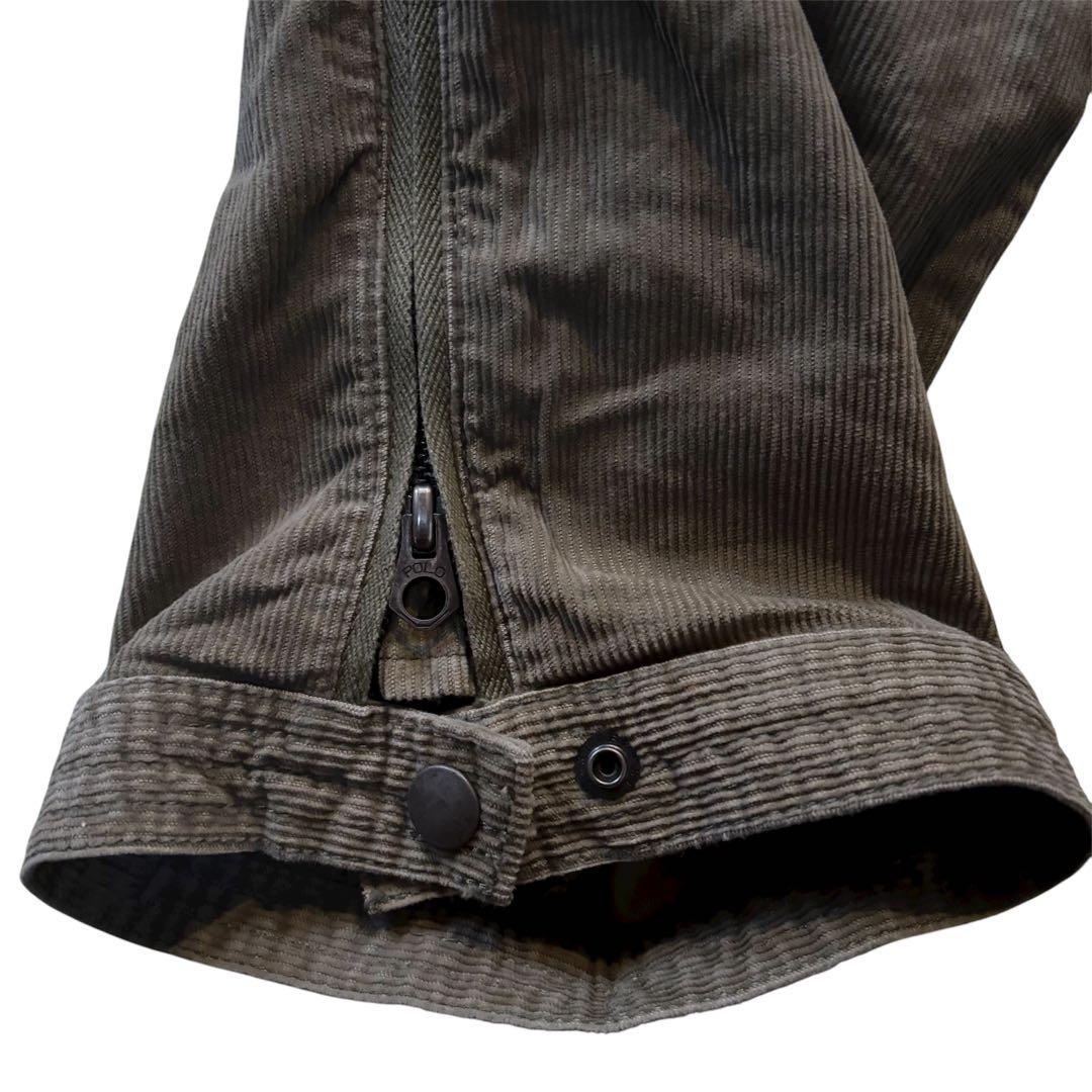 超希少　90s〜00sラルフローレン　コーデュロイ　パラシュートパンツ32/30