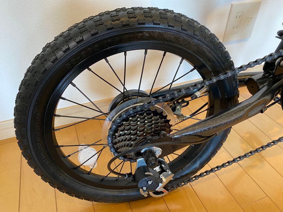 ほぼ新品　ミニベロ 16インチ　ブラック