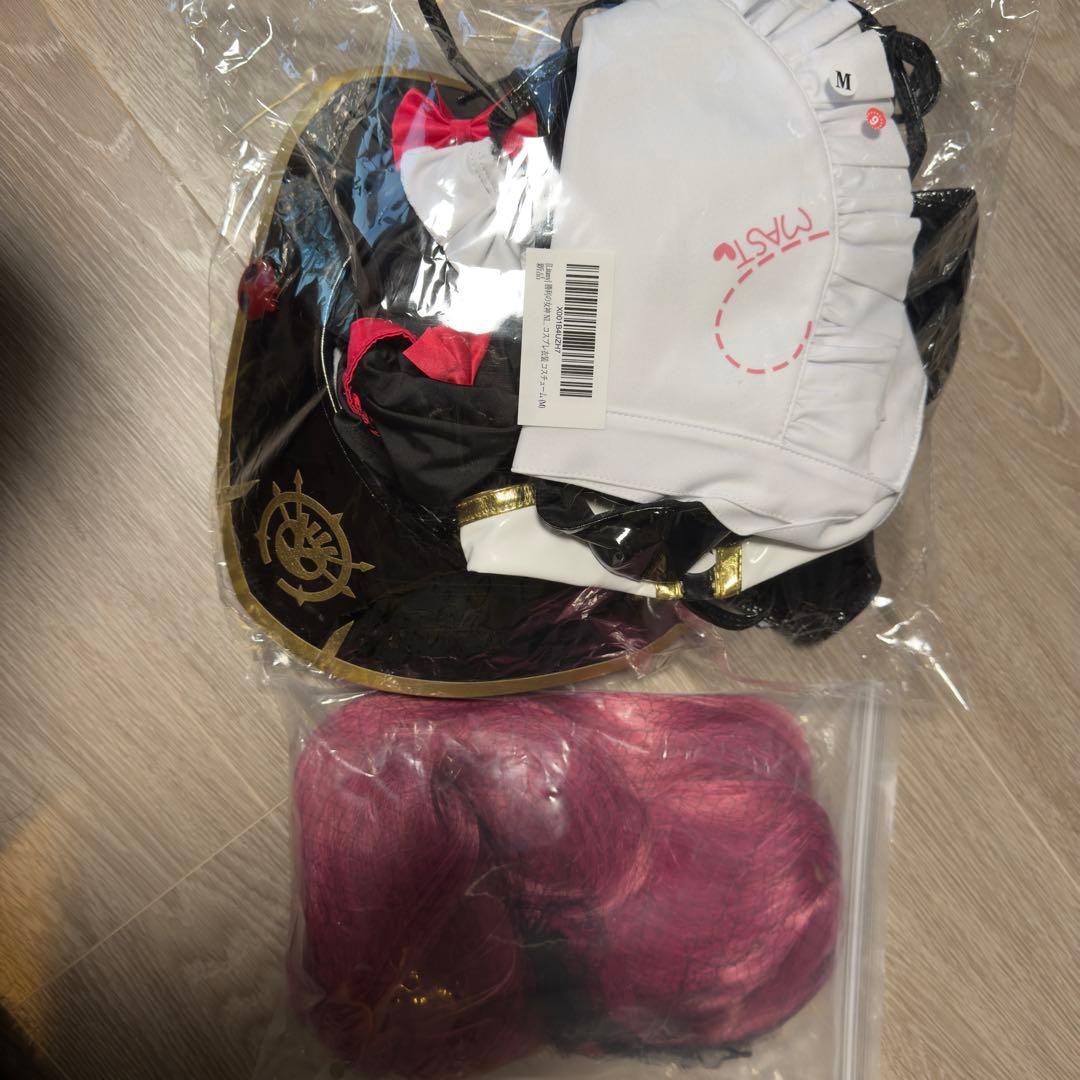 NIKKE マスト メイド コスプレ衣装 ウィッグ付き