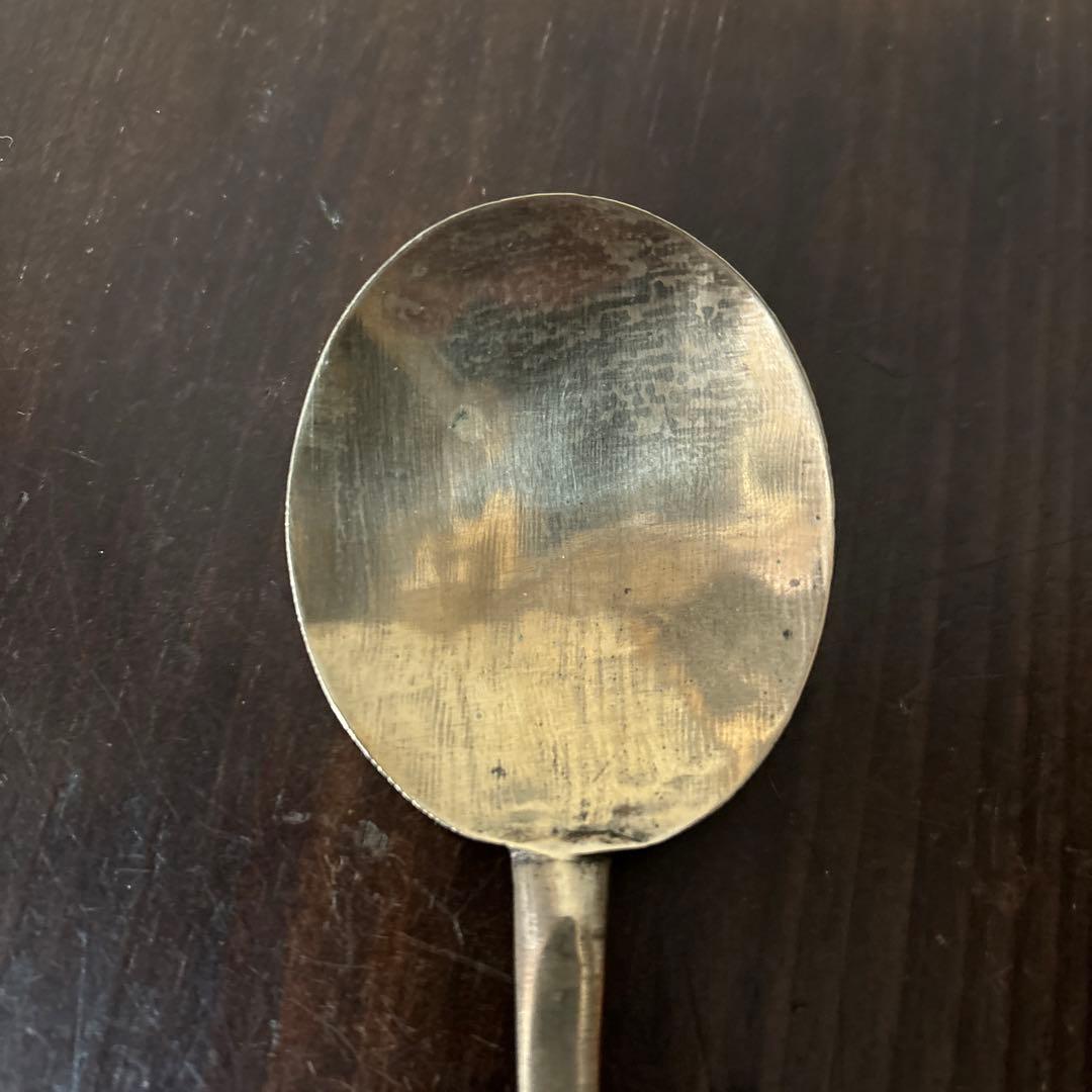 李朝スッカラ5点　(g134)韓国スプーン.アンティーク.ヴィンテージ.古道具