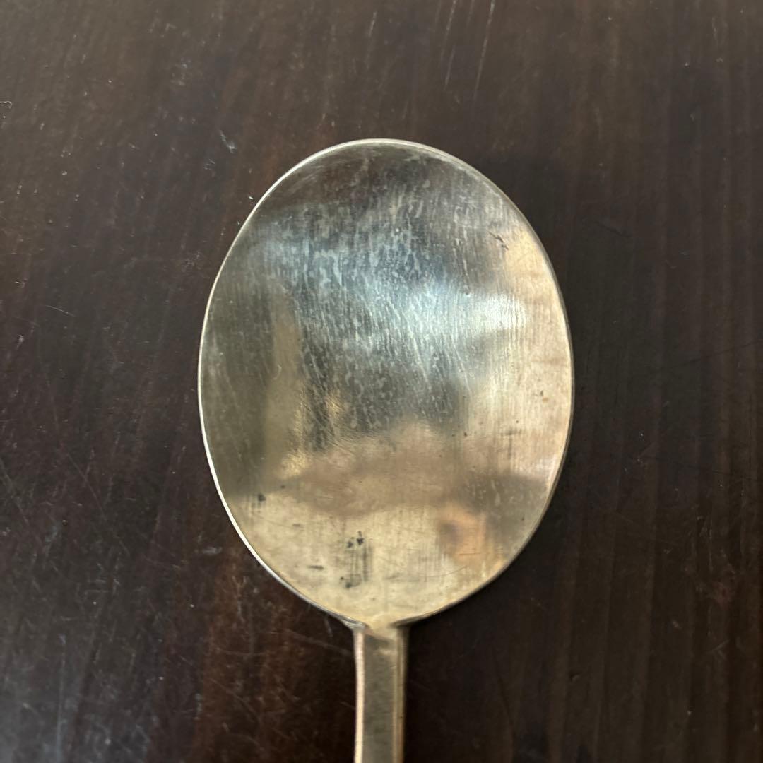 李朝スッカラ5点　(g134)韓国スプーン.アンティーク.ヴィンテージ.古道具