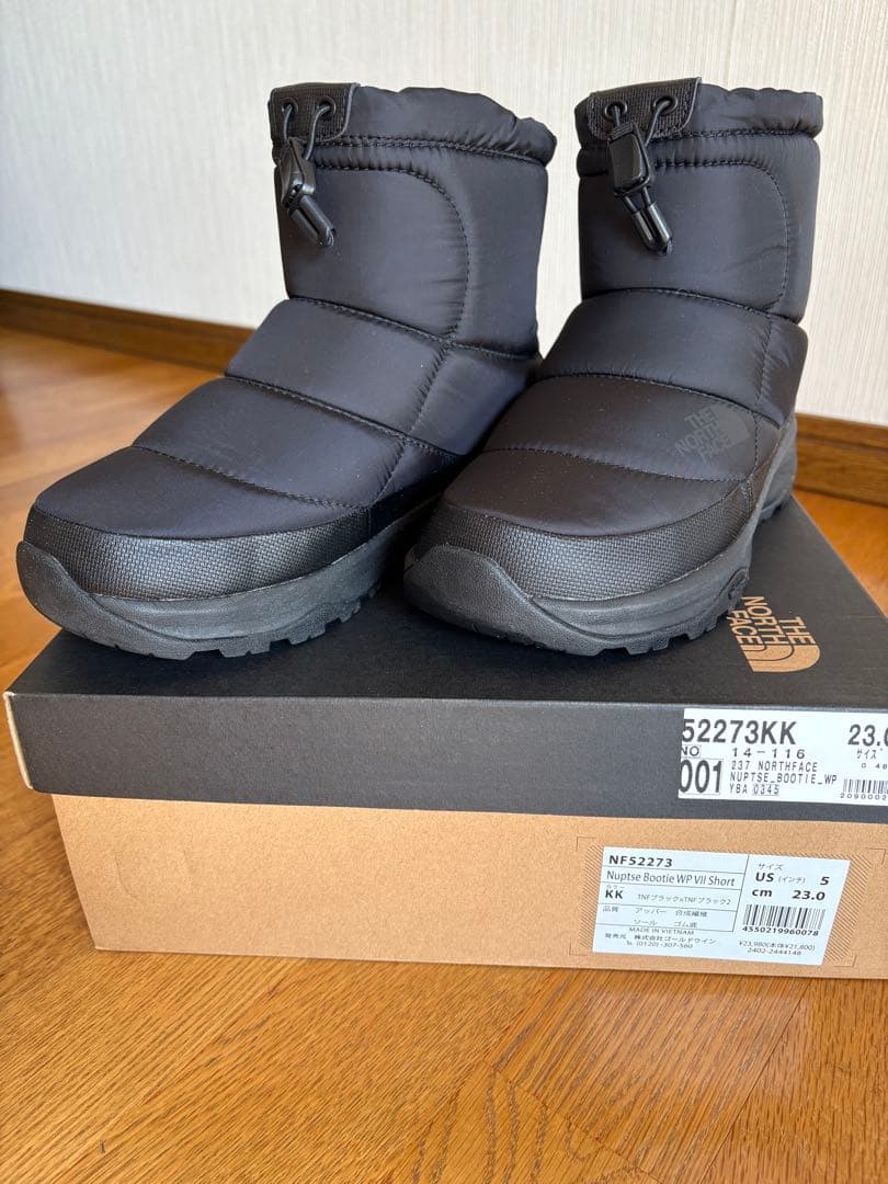 The North Face NF52273KK ブラック 23.0cm