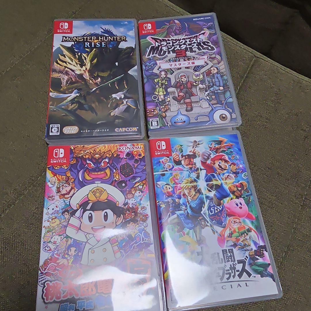 Nintendo Switch　ソフト　4本セット　スマブラなど