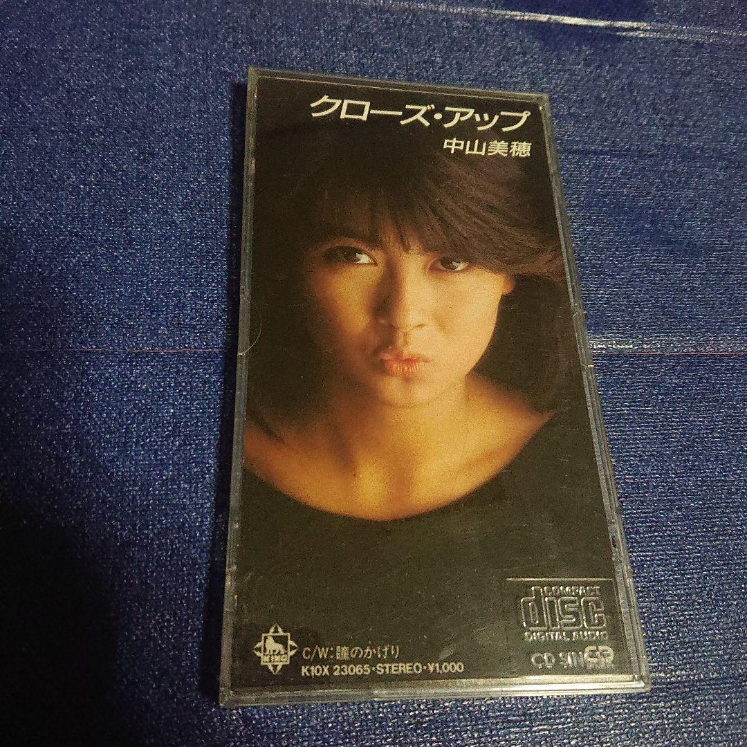 中山美穂　.クロース・アップ　アイドル 8cm8センチシングル短冊邦楽CD