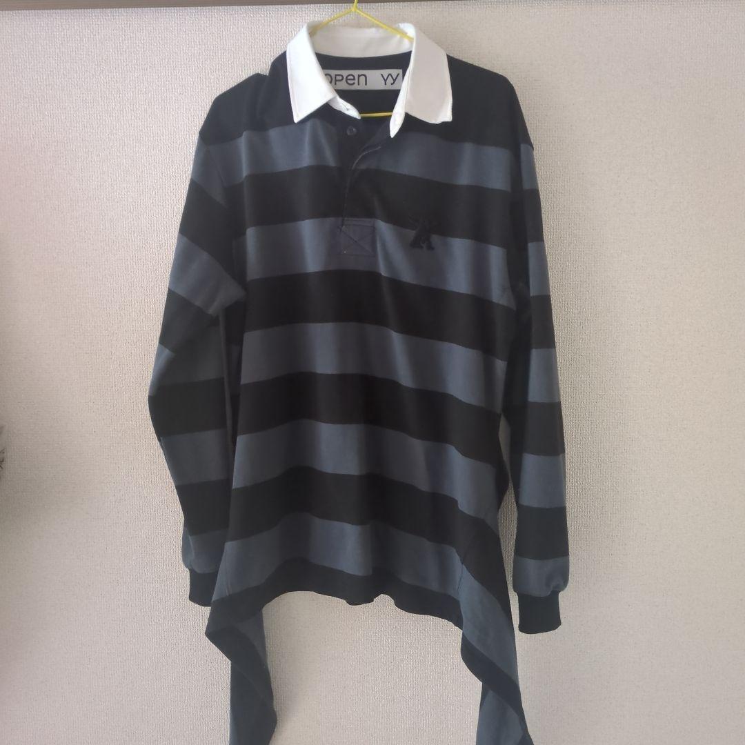 【美品】open Yy　オープンワイワイポロシャツ　ラガーシャツ