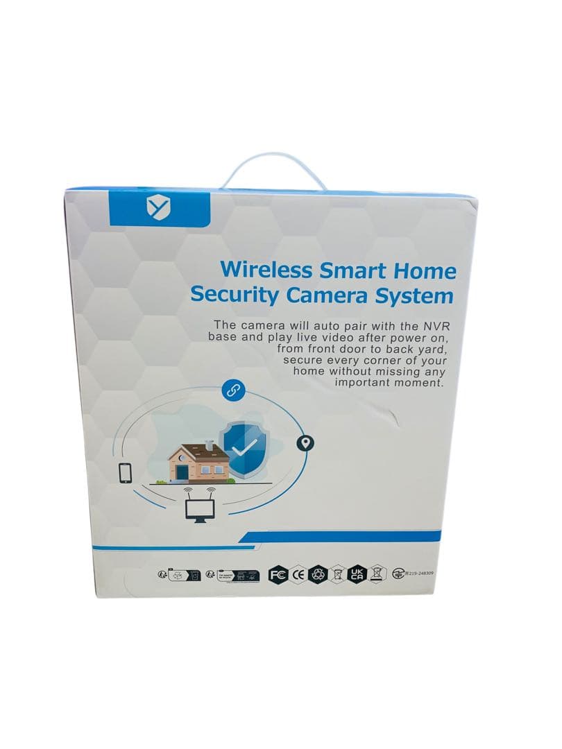 【開封・未使用】YESKAMOO 防犯カメラ ワイヤレス 屋外 4台セット #3