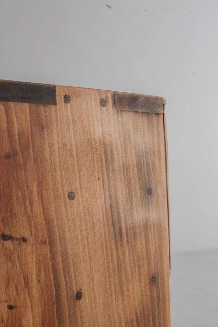 小引き出し　収納棚　飾り棚　収納箱 無垢材 テレビ台 小箪笥 古家具 古道具