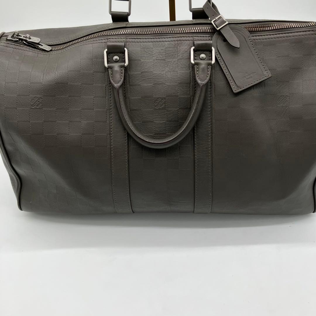 【極美品】 　ルイヴィトン　ダミエアンフィニ　キーポル　バンドリエール45　旅行