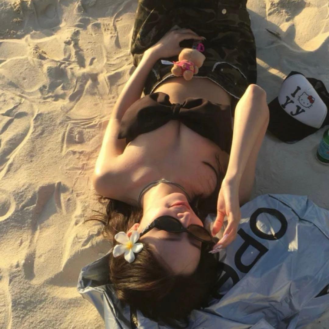 【タイムセール】judin 2way ribbon motif swimwear