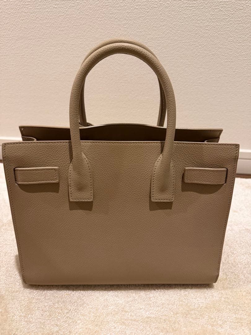 SAINT LAURENTサック・ド・ジュール　Babyレザートートバッグ