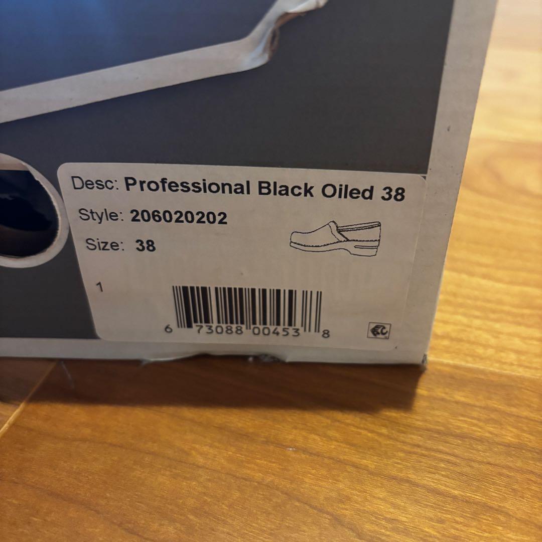 【dansko】ダンスコ プロフェッショナル サンダル Black.Oiled