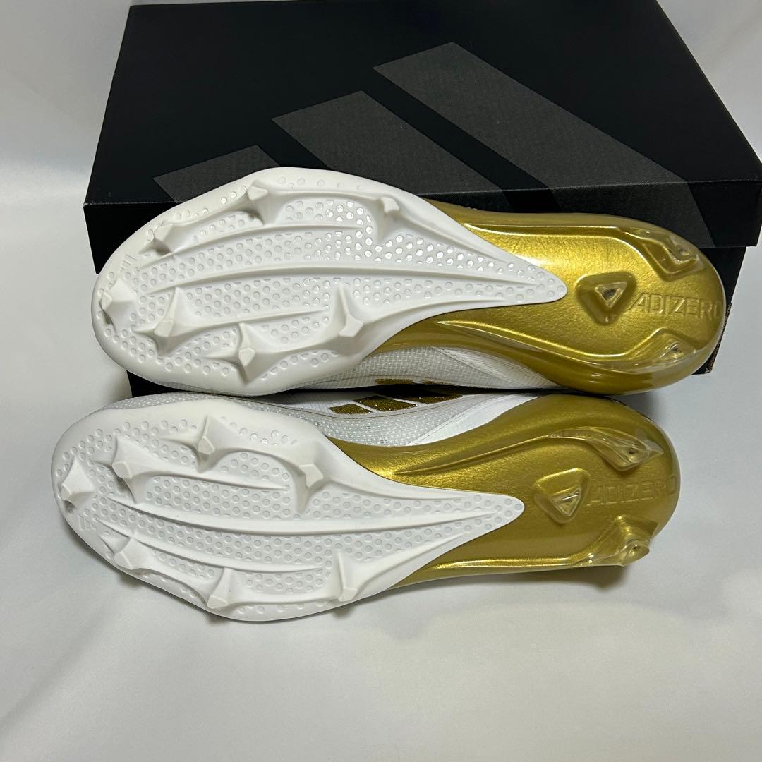 Adizero Electric Cleats WHT/GLD　27.0㎝　J