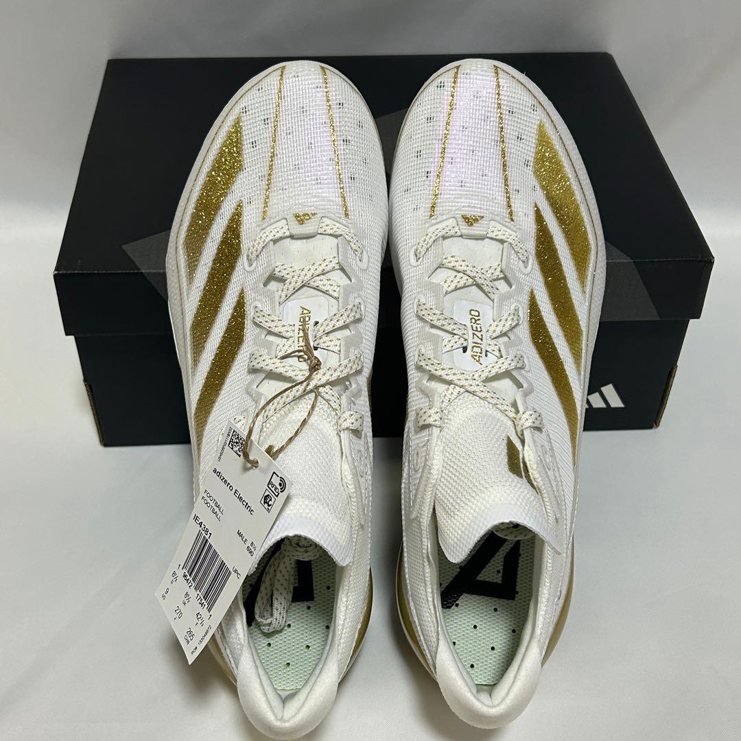 Adizero Electric Cleats WHT/GLD　27.0㎝　J