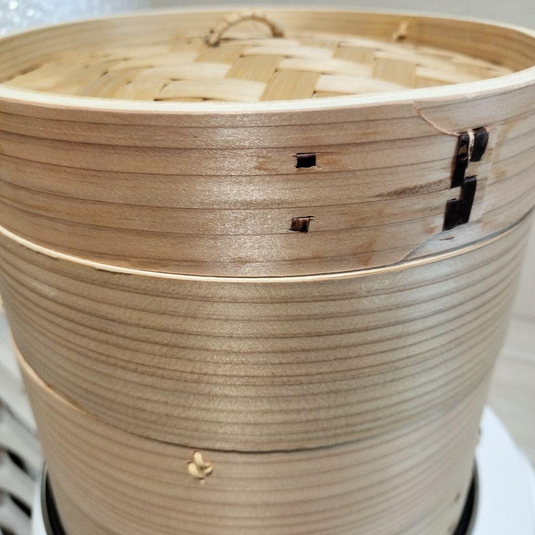 美品★OcrasiせいろO'MUSU 蒸し器 電気 21cm 火力調節 低温蒸し