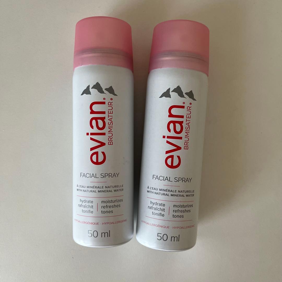 Evian スプレーミスト 50ml 2本セット