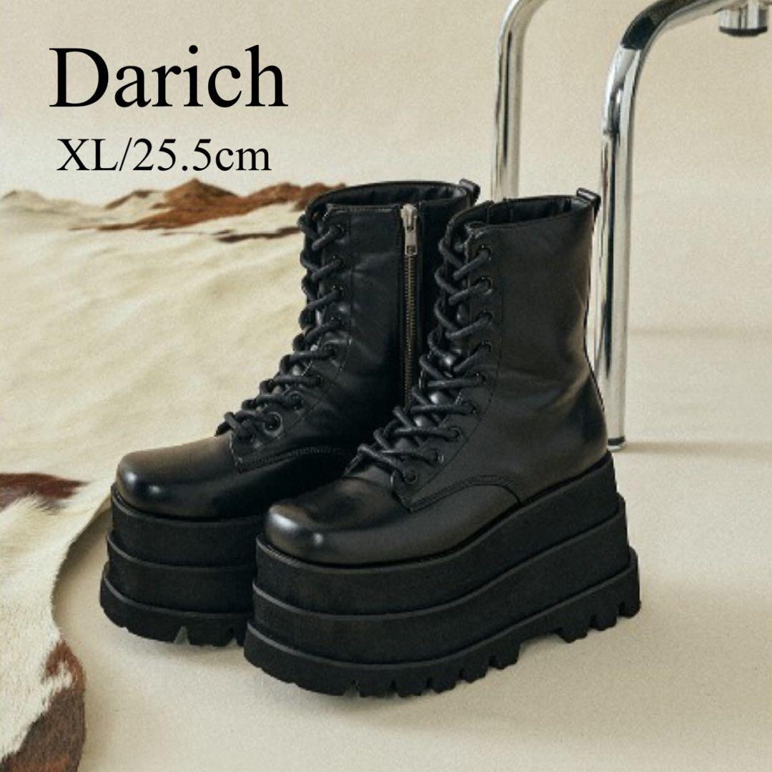 Darichトリプルソールエンジニアブーツ ブラック XL