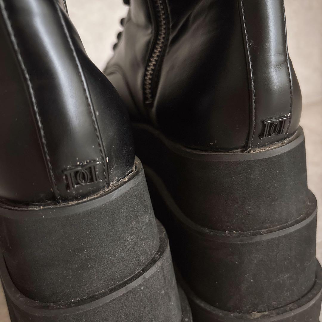 Darichトリプルソールエンジニアブーツ ブラック XL