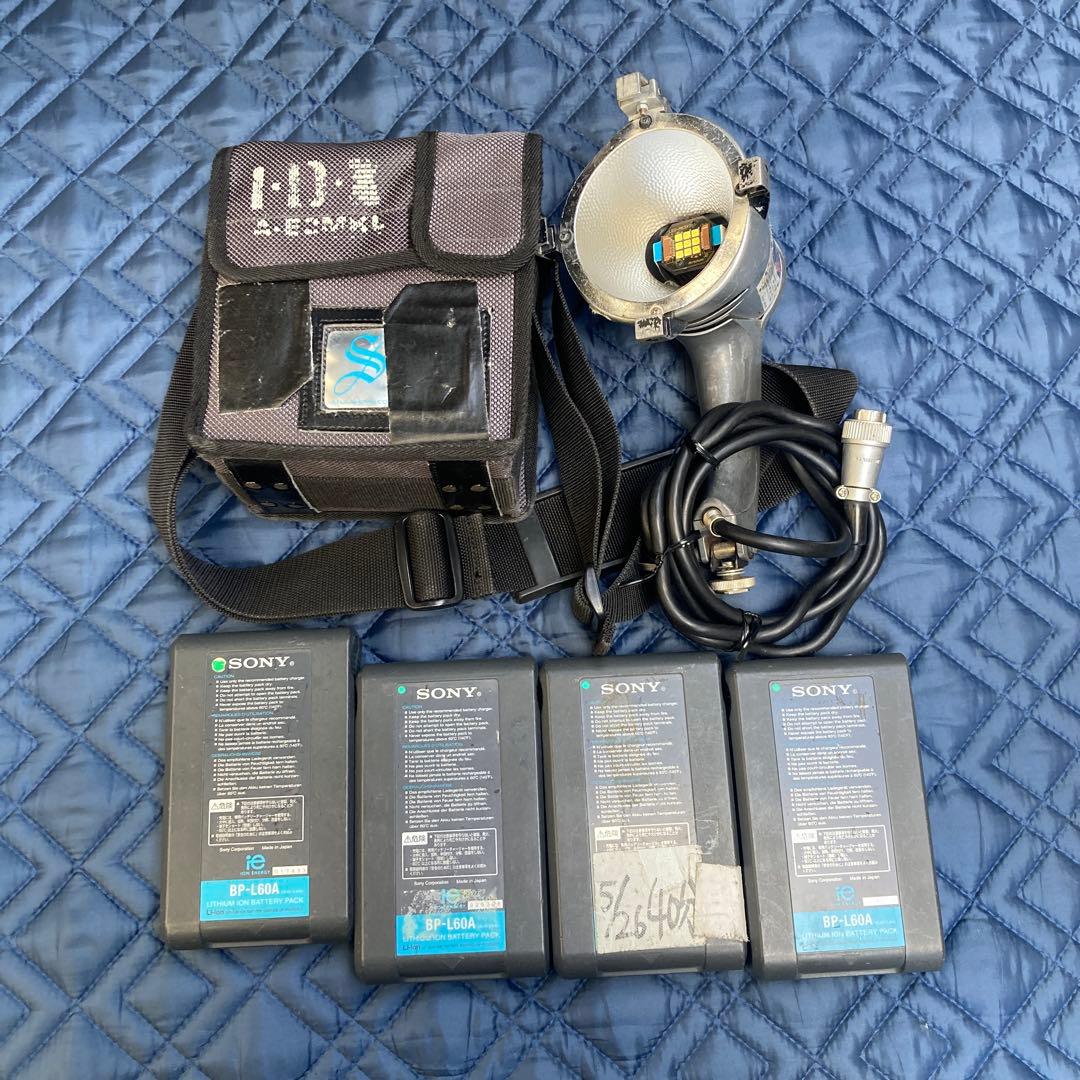 SONY BP-6A LEDライト Vマウントバッテリー4個セット