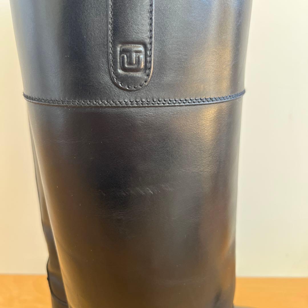 TANINO CRISCI タニノクリスチー ロングブーツ ブラック37 1/2