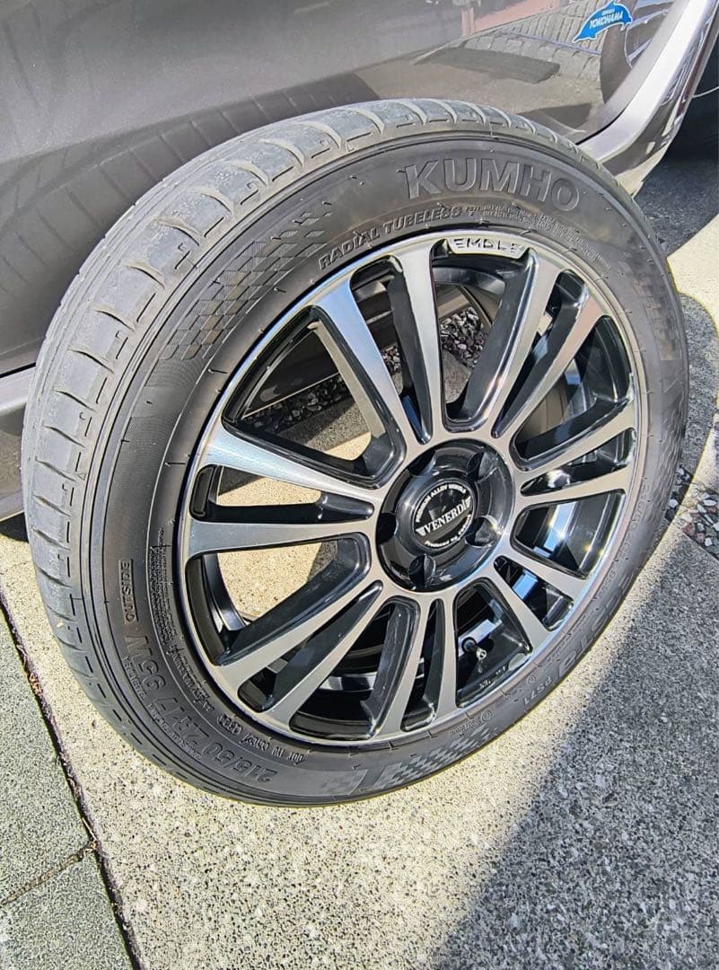 t*s様 サマータイヤとホイール 4本セット 17インチ