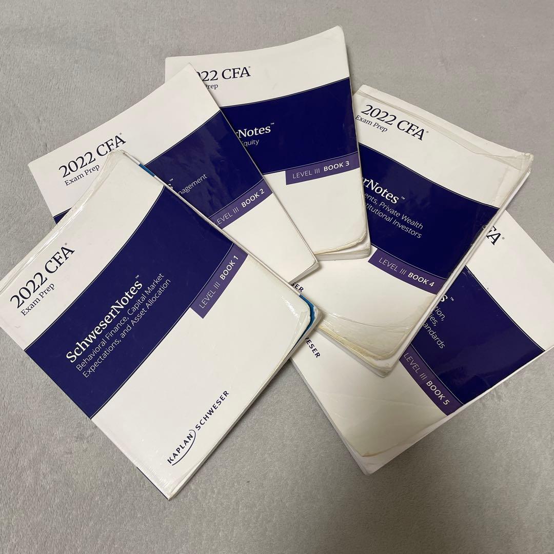 (CFA Level3) 2022年合格目標 TAC講座フルセット