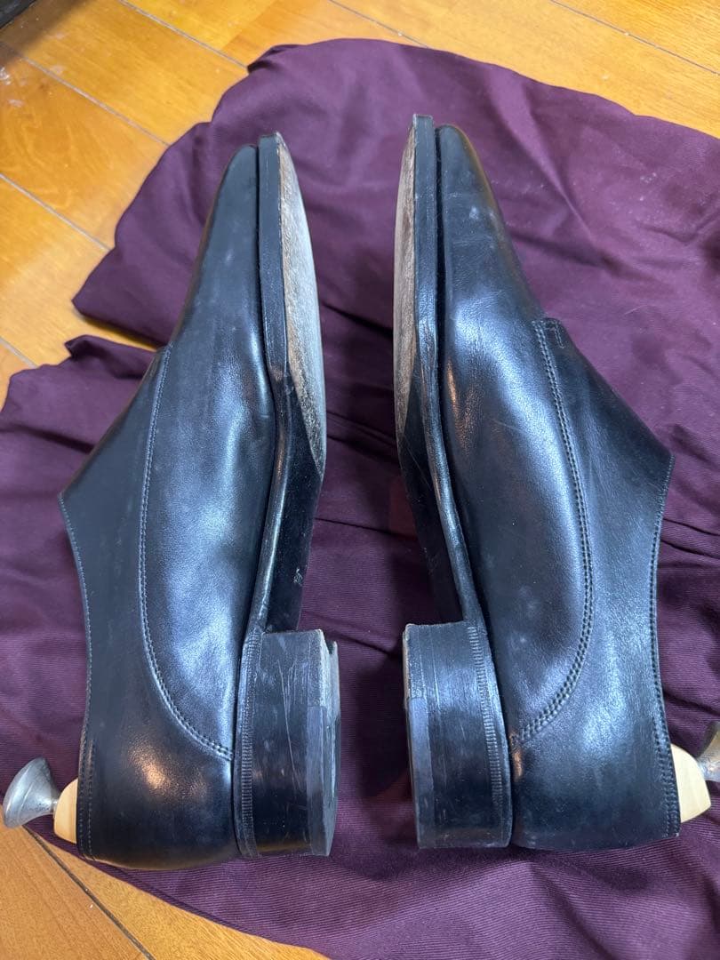 ジョンロブ JOHN LOBB チャペル 6E ブラック 純正シューツリー付