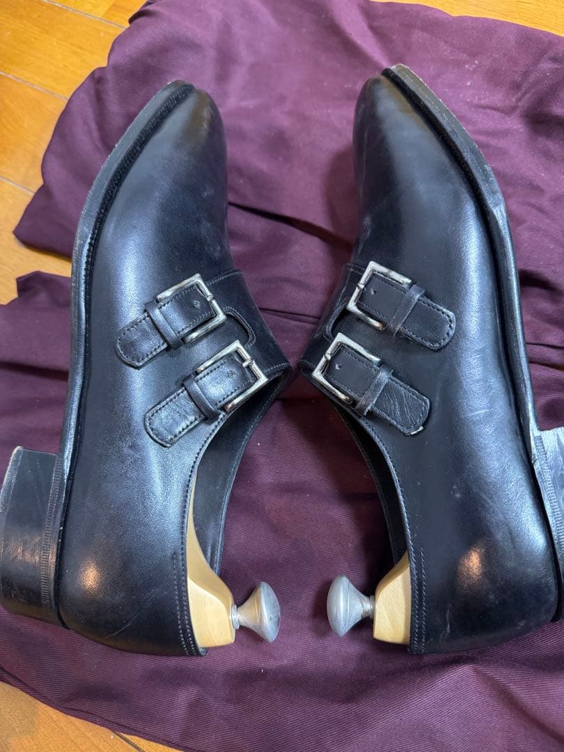 ジョンロブ JOHN LOBB チャペル 6E ブラック 純正シューツリー付