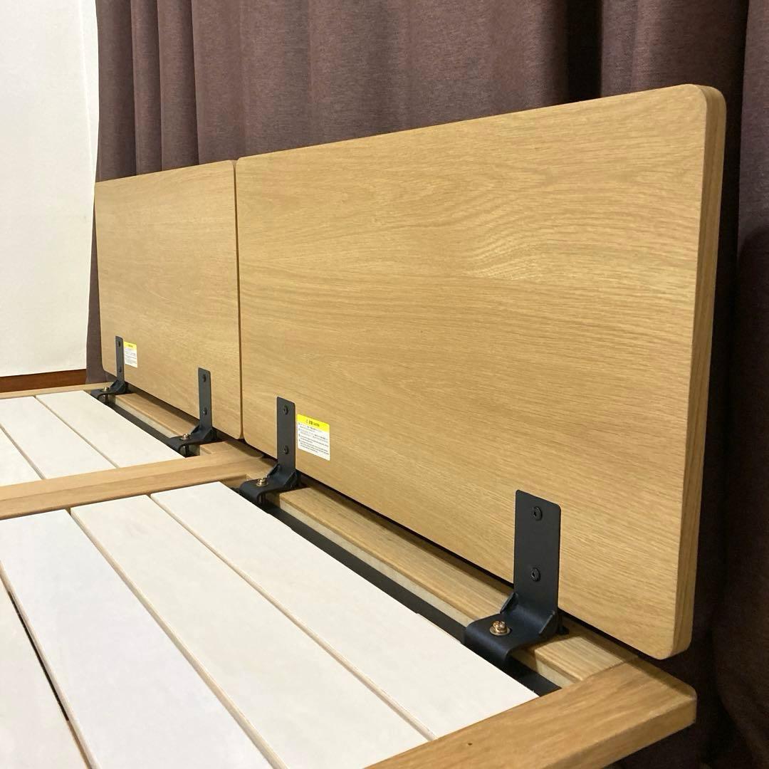 【自社配送エリア内限定販売】無印良品すのこベッドフレーム/クイーンサイズ