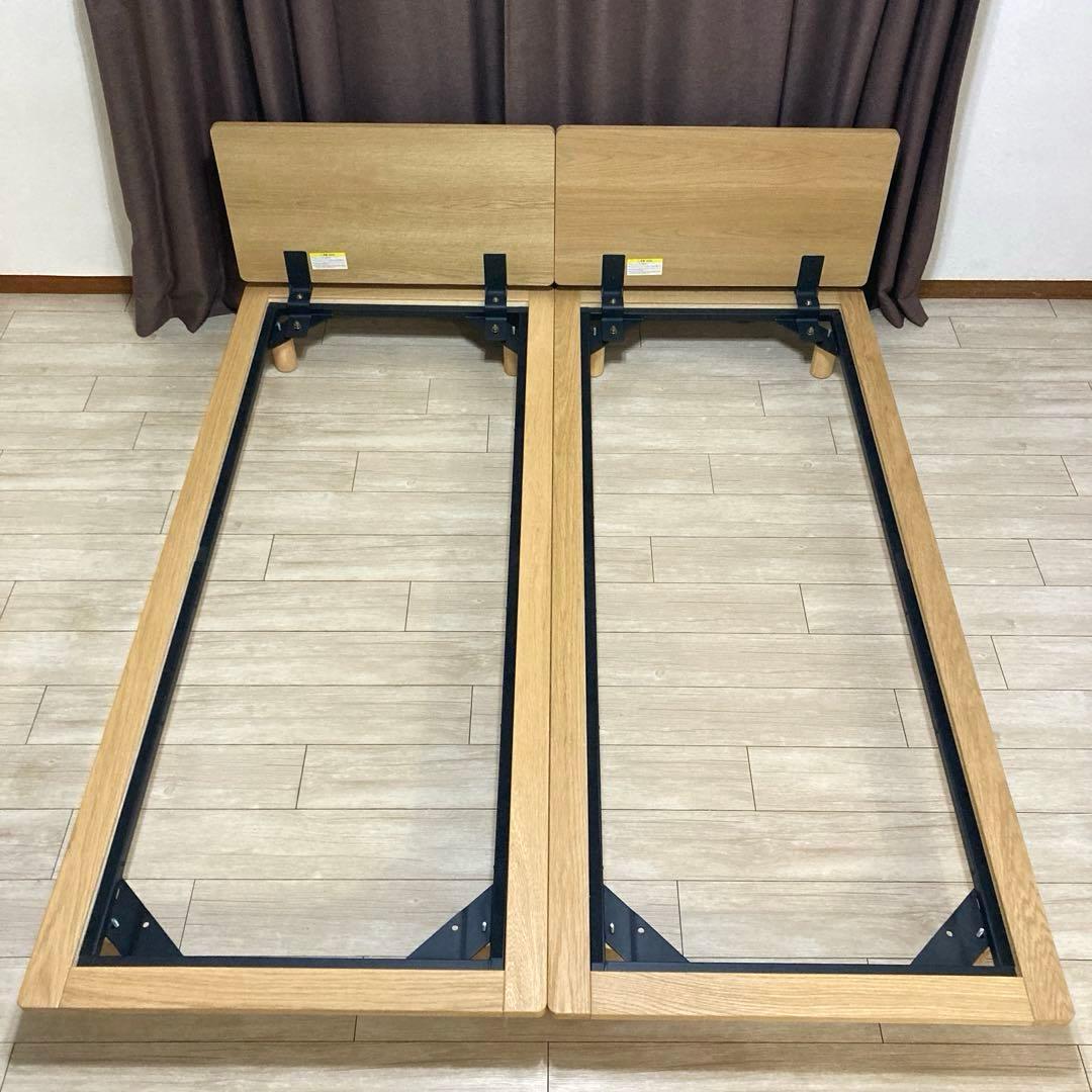 【自社配送エリア内限定販売】無印良品すのこベッドフレーム/クイーンサイズ