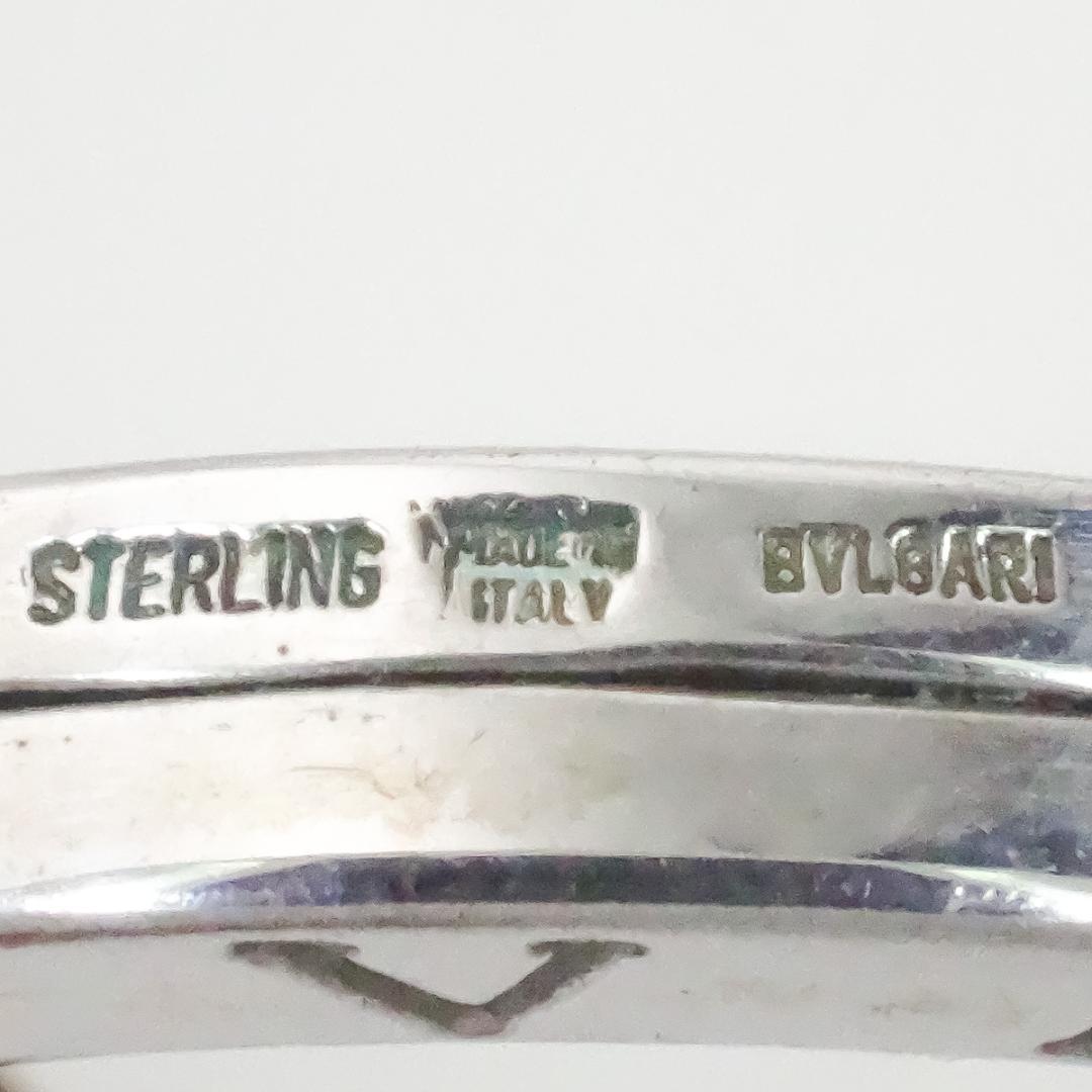 【箱・革紐付き】BVLGARI ブルガリ キーリング ネックレス シルバー925