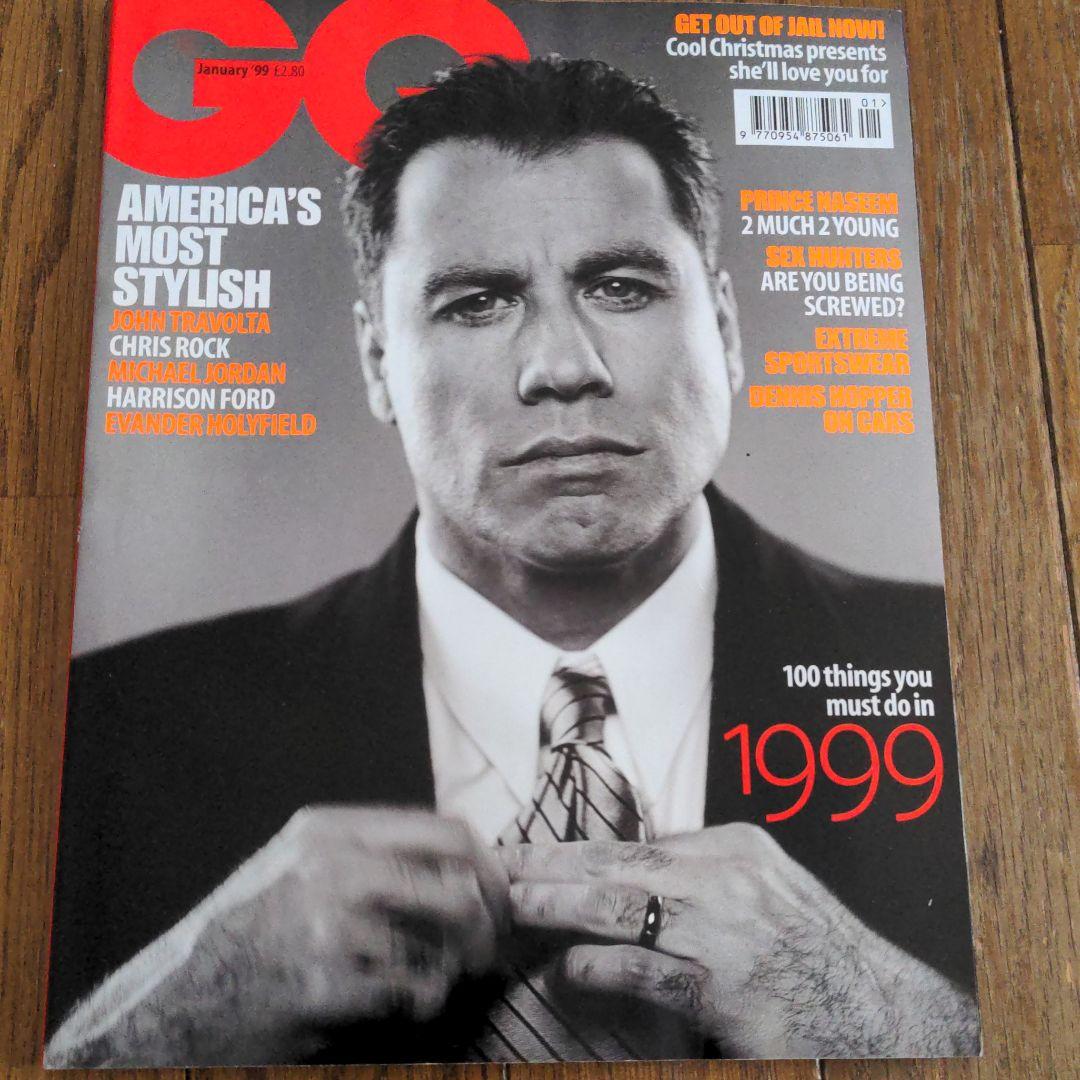 GQ ジョントラボルタ、ピレリカレンダー付き