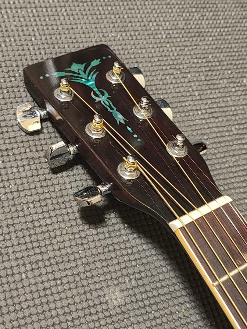 Aria単板トップ ADW-380BS/トーチインレイ