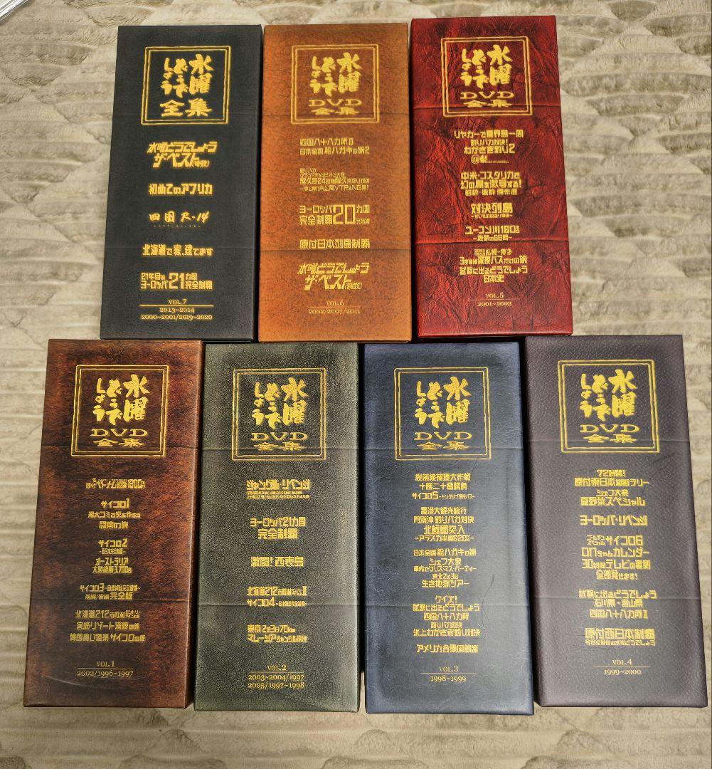 水曜どうでしょう DVD 35本＋BOX vol.1～vol.7