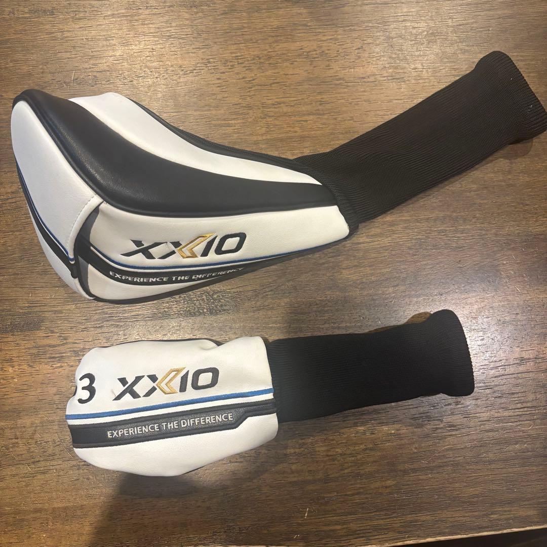 ２点セット　XXIO MP1200 ドライバー　3番　まとめ売り　ヘッドカバー