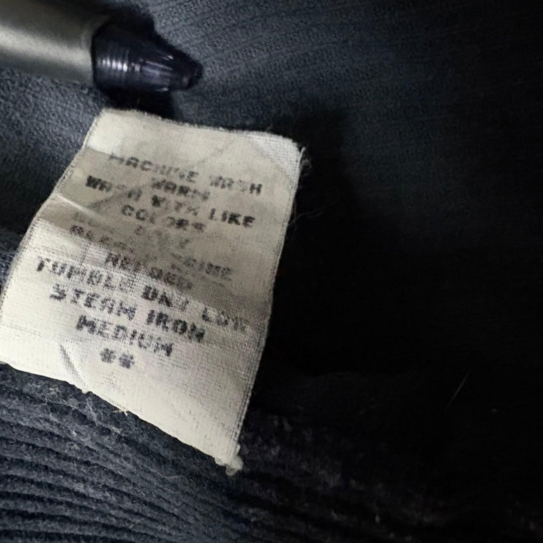 ラルフローレンコーデュロイパンツ2タックUSA製80s古着vintageネイビー