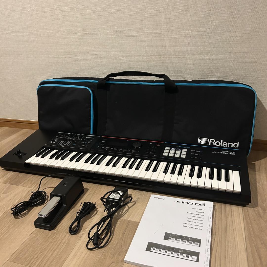 【ソフトケース付き】Roland JUNO-DS シンセサイザー 61鍵
