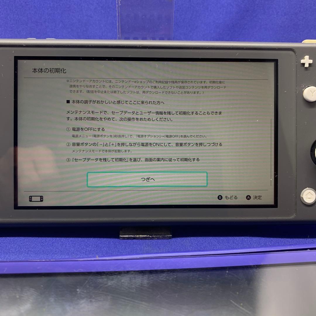 C*t様 任天堂switch Lite 【HDH−001】本体2台セットジャンク