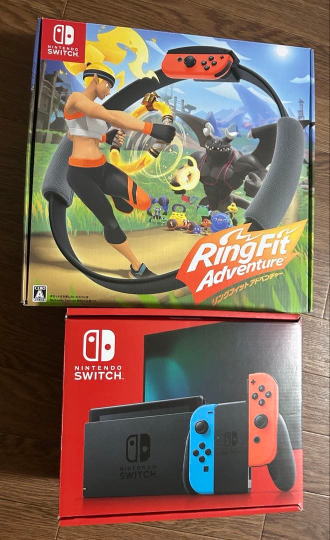 Nintendo Switch 本体 + リングフィットアドベンチャー