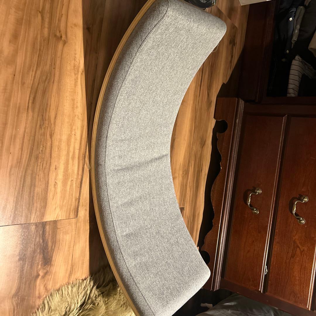 Mizuno Healthy カーブ型バランスボード グレー