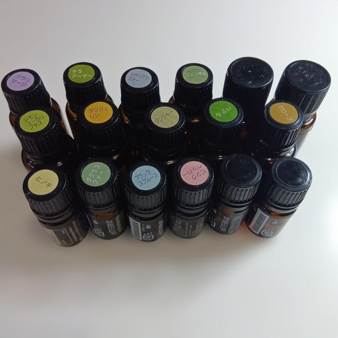 最終値下げ　正規品　開封済　ドテラアロマオイルまとめ売り　15本