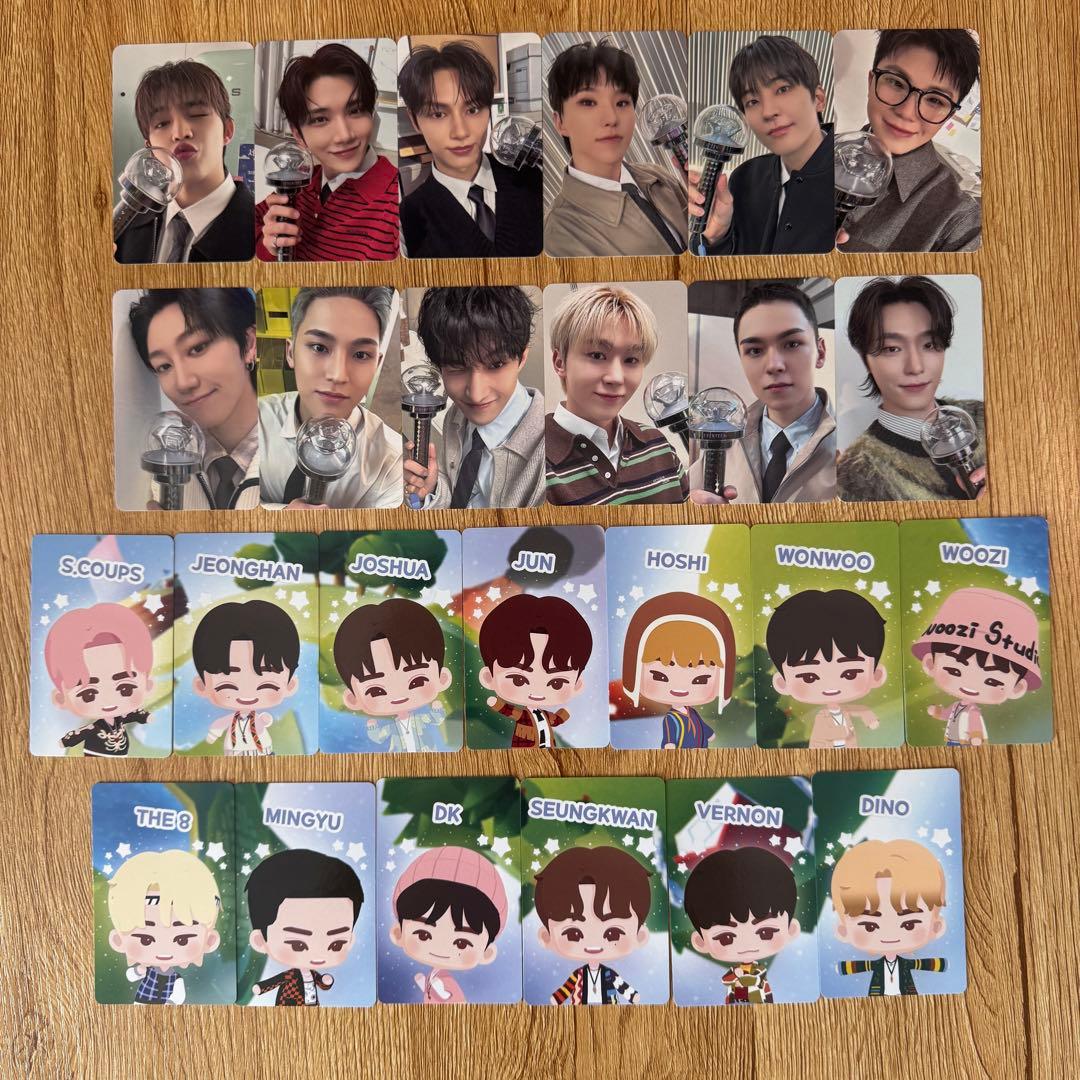 CARAT ZONE＋Puzzle SEVENTEEN トレカ セット