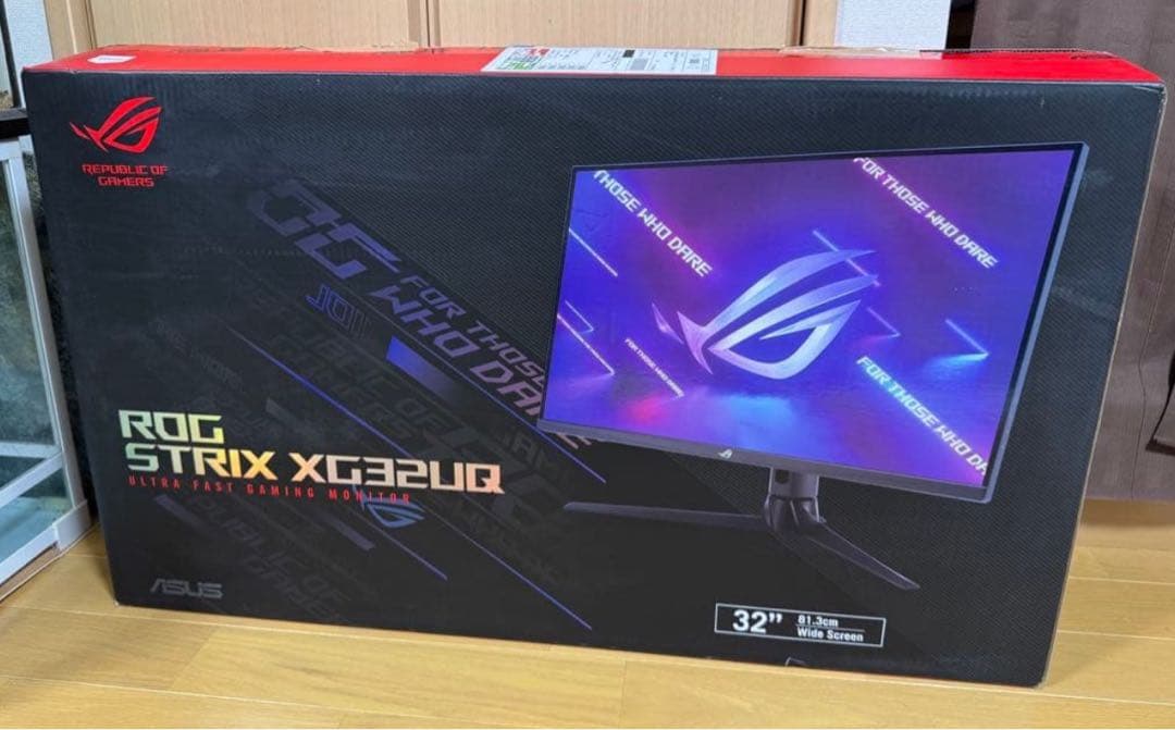 ASUS ゲーミング4Kモニター ROG STRIX XG32UQ