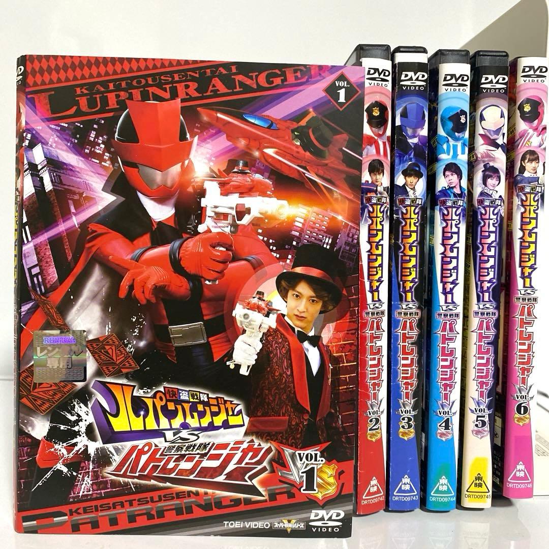新品ケース付　ルパンレンジャーVSパトレンジャー　13巻セット