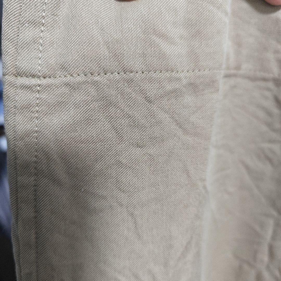 パンツ AURALEE FINE WOOL COTTON TWILL SLACKS