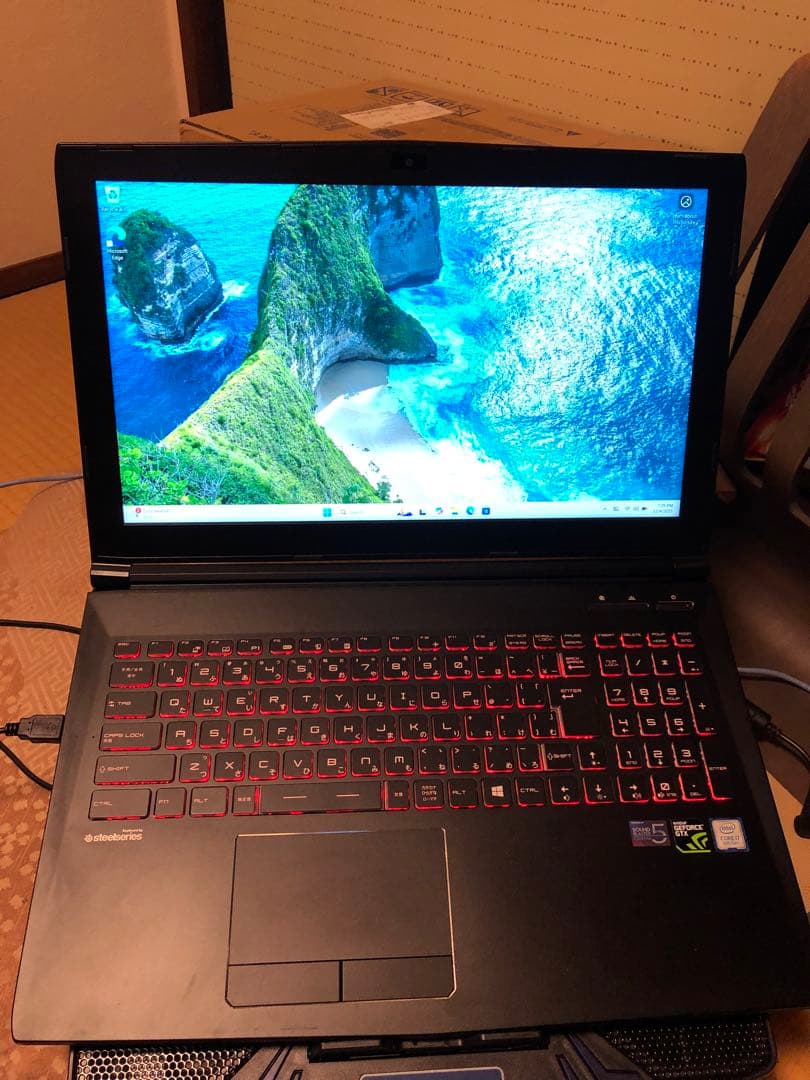 GALLERIAゲーミングノーPC core i7-8750H GTX1060