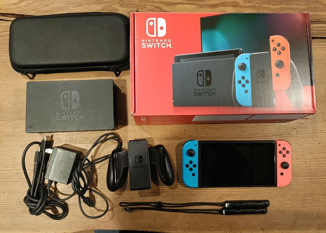 Nintendo Switch ネオンブルー/ネオンレッド 本体・付属品