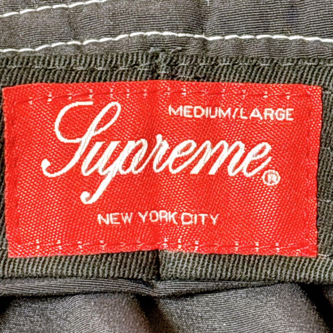 正規品　Supreme バケットハット　帽子 ブラック　黒　ハット