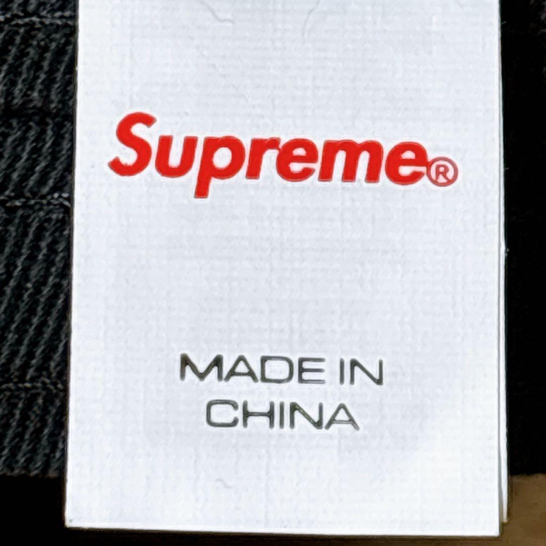 正規品　Supreme バケットハット　帽子 ブラック　黒　ハット