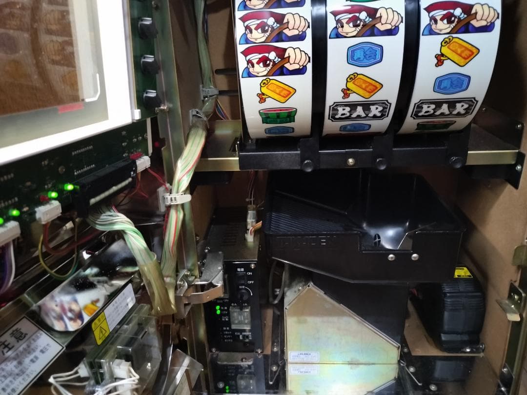 【パチスロ実機】ロデオ★ギンギン丸【不要機付】４号機・希少台・人気台