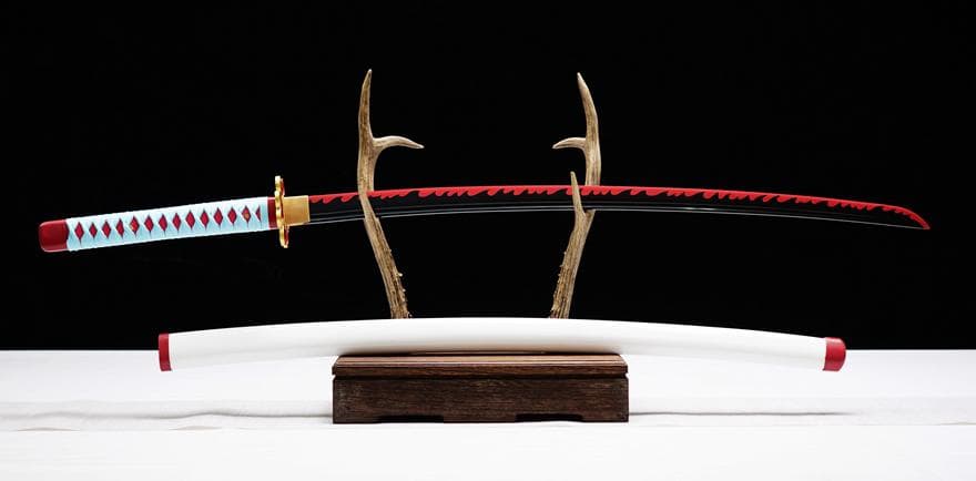 鬼滅シリーズ-甘露寺蜜璃 居合刀 武士道 武蔵 鑑賞用 手鍛造打